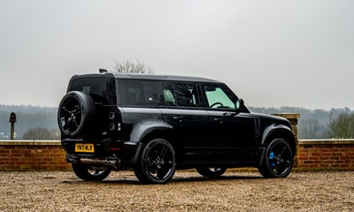 Lot 212 - 2021 Land Rover Defender 110 V8 Bond Edition