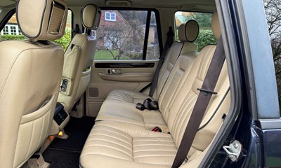 Lot 259 - 1999 Range Rover Vogue Autobiography (4.6 litre)