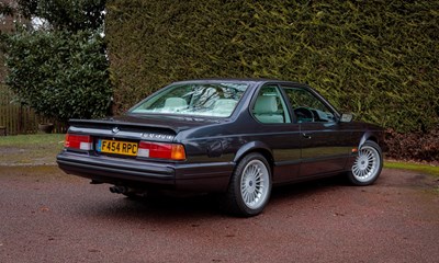 Lot 193 - 1989 BMW 635CSi Motorsport Edition