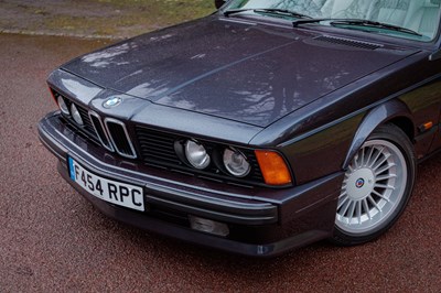 Lot 193 - 1989 BMW 635CSi Motorsport Edition