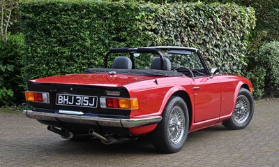 Lot 1971 Triumph TR6