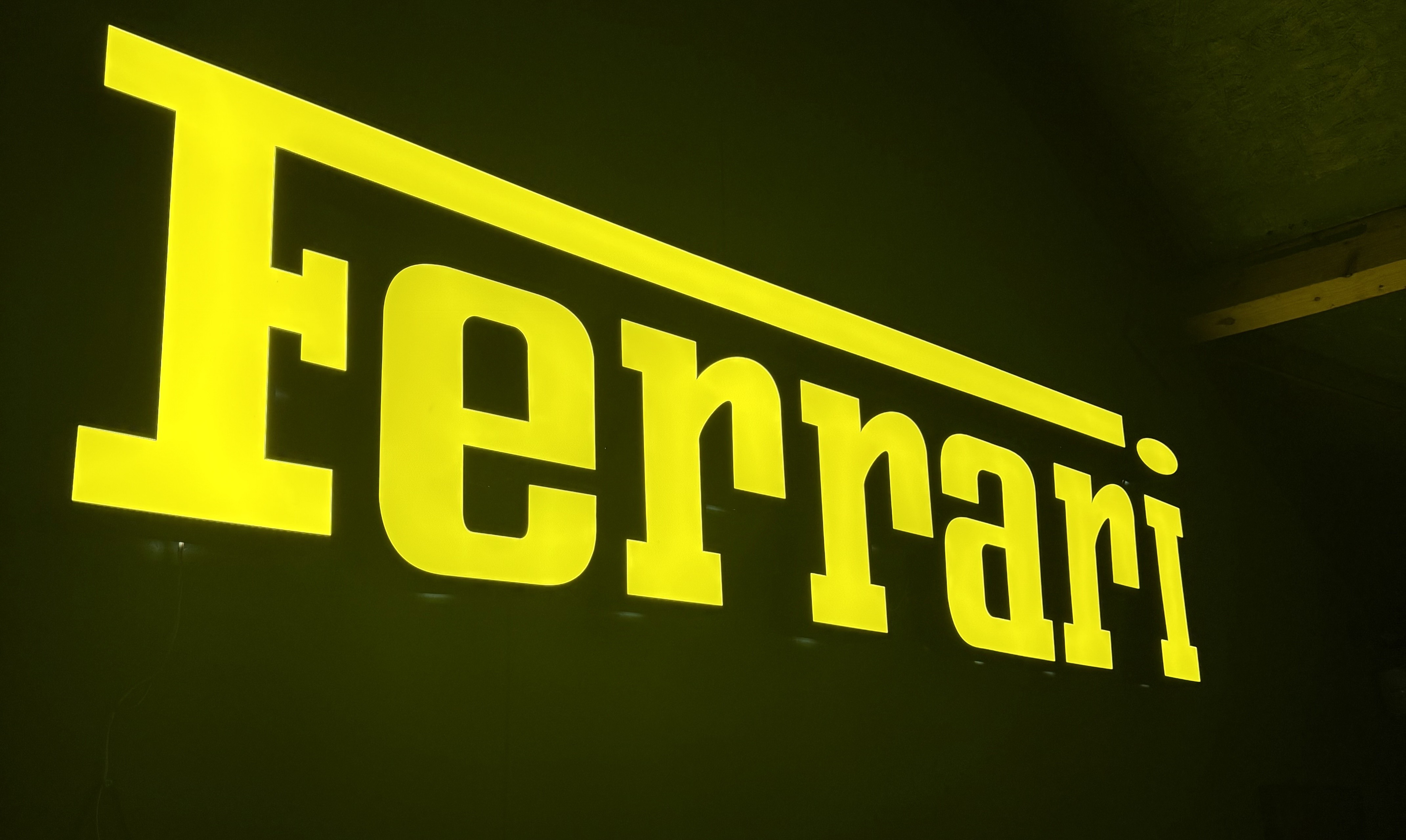 Lot 26 - Ferrari Showroom Sign