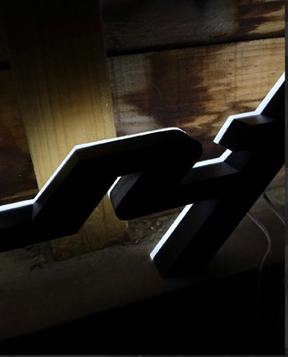Lot Pininfarina showroom sign