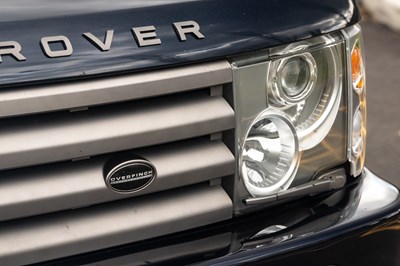 Lot 2004 Range Rover Overfinch 480s