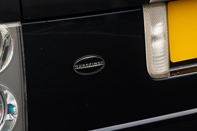Lot 2004 Range Rover Overfinch 480s