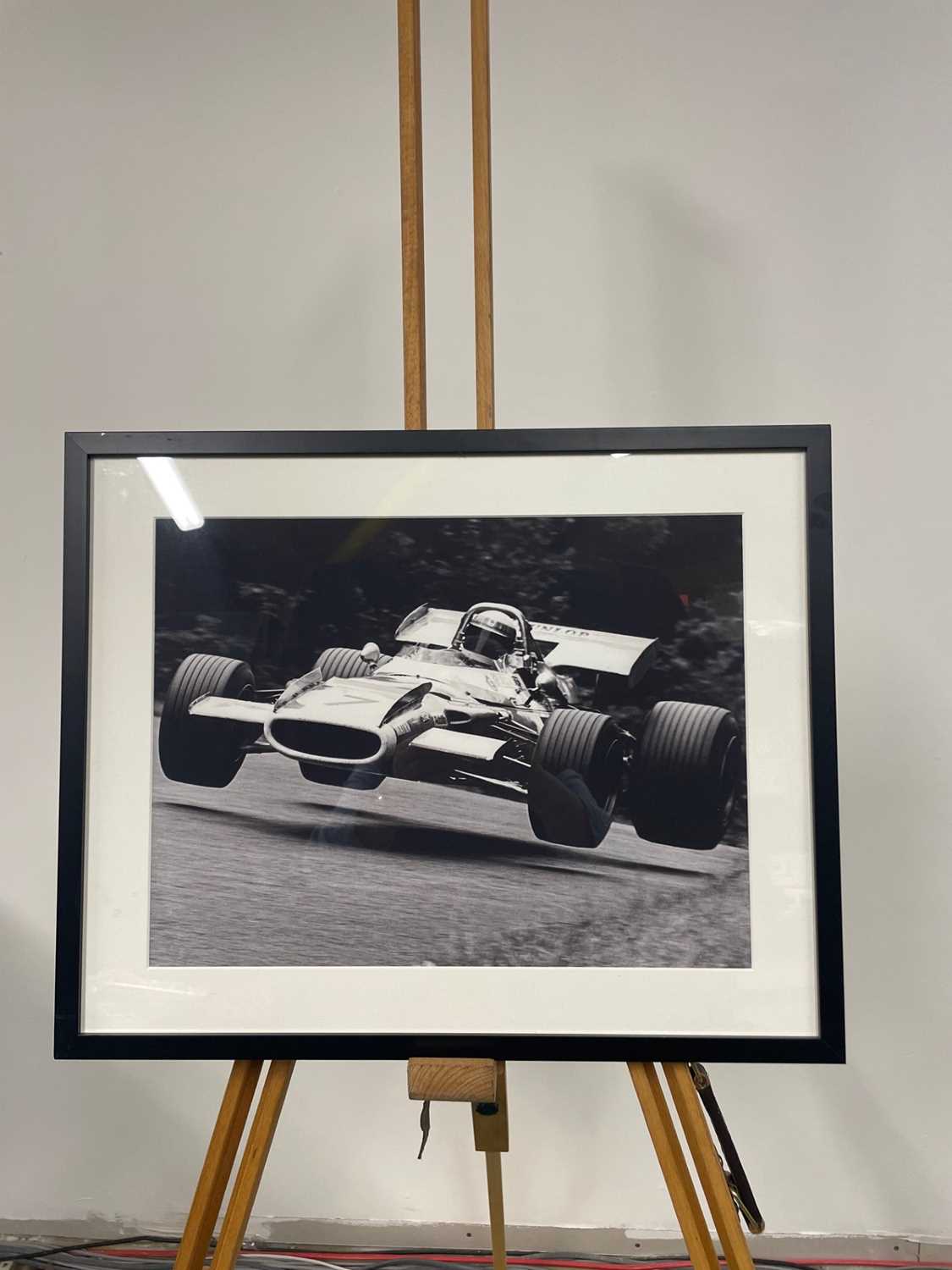 Lot Framed print of Sir Jackie Stewart