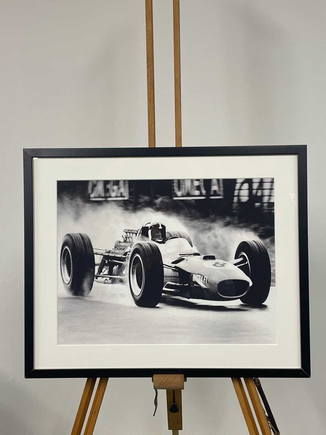 Lot Framed print of Sir Jackie Stewart