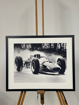 Lot Framed print of Sir Jackie Stewart