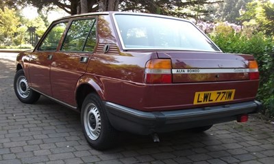 Lot 1981 Alfa Romeo Giulietta 1.6