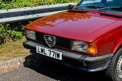 Lot 234 - 1981 Alfa Romeo Giulietta 1.6