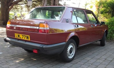 Lot 1981 Alfa Romeo Giulietta 1.6