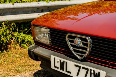Lot 234 - 1981 Alfa Romeo Giulietta 1.6
