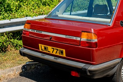 Lot 234 - 1981 Alfa Romeo Giulietta 1.6