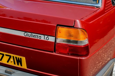 Lot 234 - 1981 Alfa Romeo Giulietta 1.6