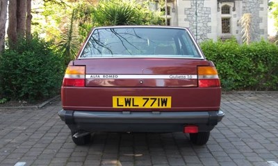 Lot 1981 Alfa Romeo Giulietta 1.6