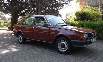 Lot 1981 Alfa Romeo Giulietta 1.6