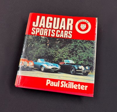 Lot Important historical multi signed Jaguar Sportscar book by key Jaguar people from 1970 to 1980 including Sir William Lyon’s