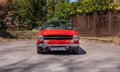 Lot 1972 Triumph TR6