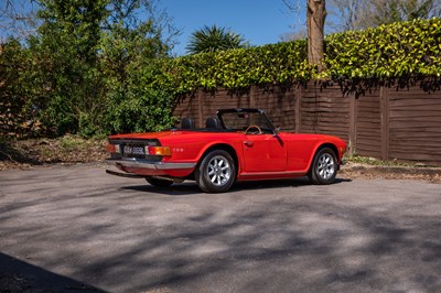 Lot 1972 Triumph TR6