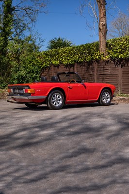 Lot 1972 Triumph TR6