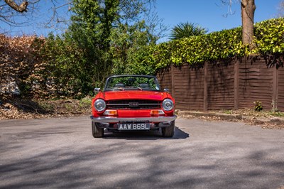 Lot 1972 Triumph TR6