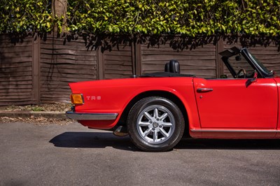 Lot 1972 Triumph TR6