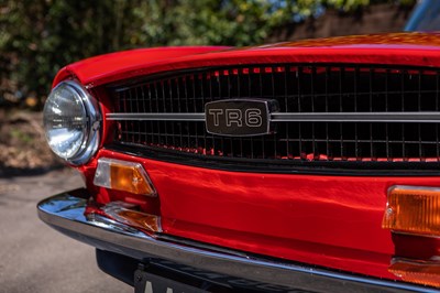 Lot 1972 Triumph TR6
