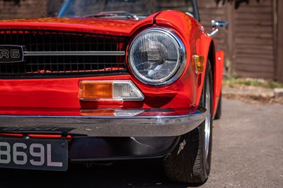 Lot 1972 Triumph TR6
