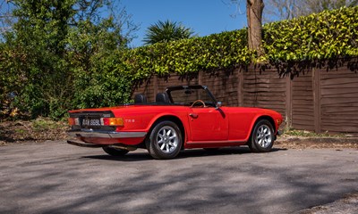 Lot 1972 Triumph TR6
