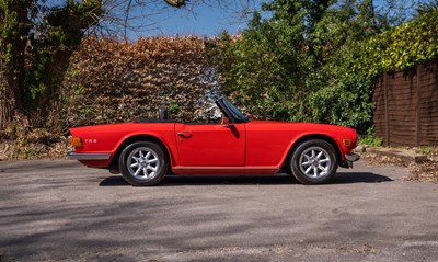 Lot 1972 Triumph TR6