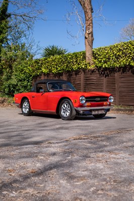 Lot 1972 Triumph TR6