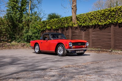 Lot 1972 Triumph TR6