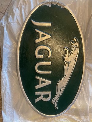 Lot Jaguar showroom sign