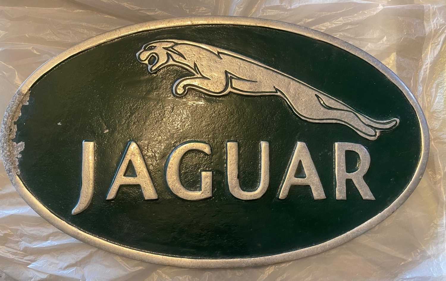 Lot Jaguar showroom sign