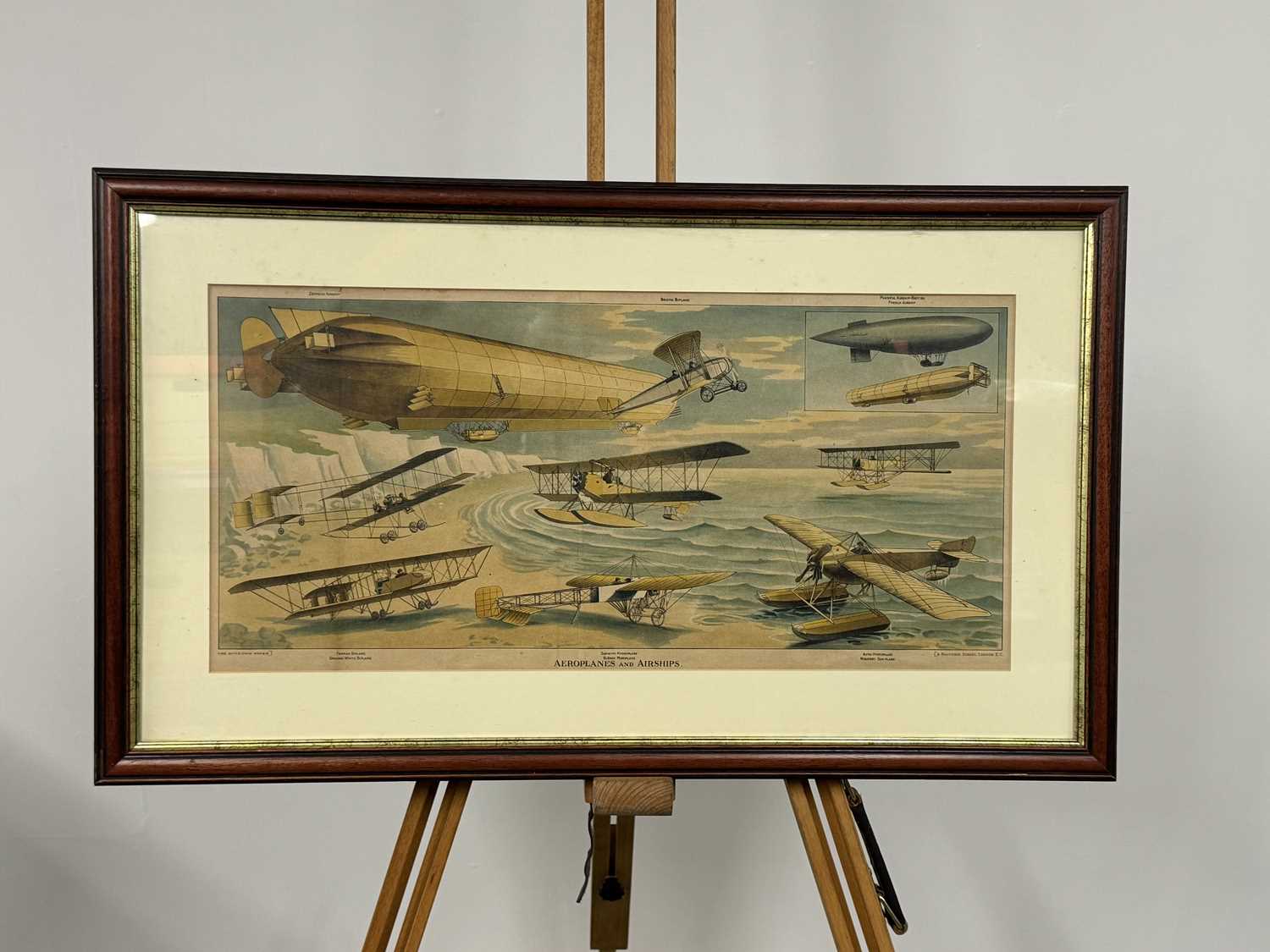 Lot Aeroplanes and Airships picture