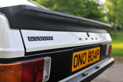 Lot 1976 Ford Escort Mk. II RS1800