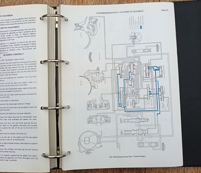 Lot Original Aston Martin DB6 Workshop Manual