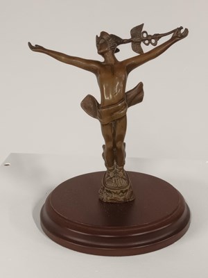 Lot Hermes - The Winged Messenger Motor Mascot