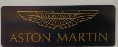 Lot Aston Martin Showroom/Office Wall Sign