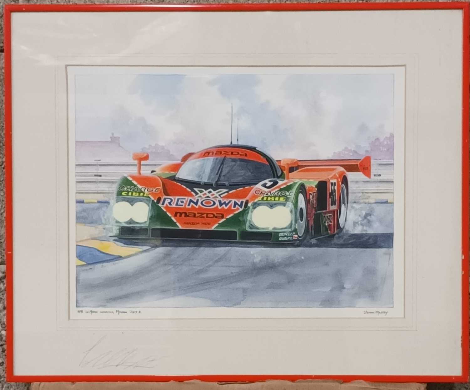 Lot 1991 Winning Mazda 787B Picture