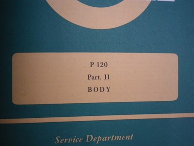 Lot Volvo 122 B18 Workshop Manual