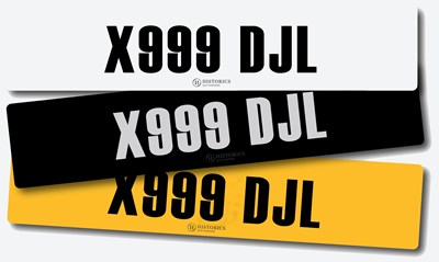 Lot Registration X999 DJL