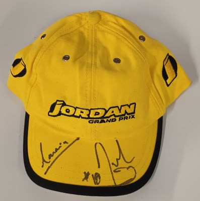 Lot Two signed Formula One peaked caps