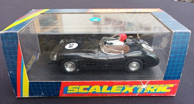 Lot Scalextric Aston Martin DBR1 finished in Black