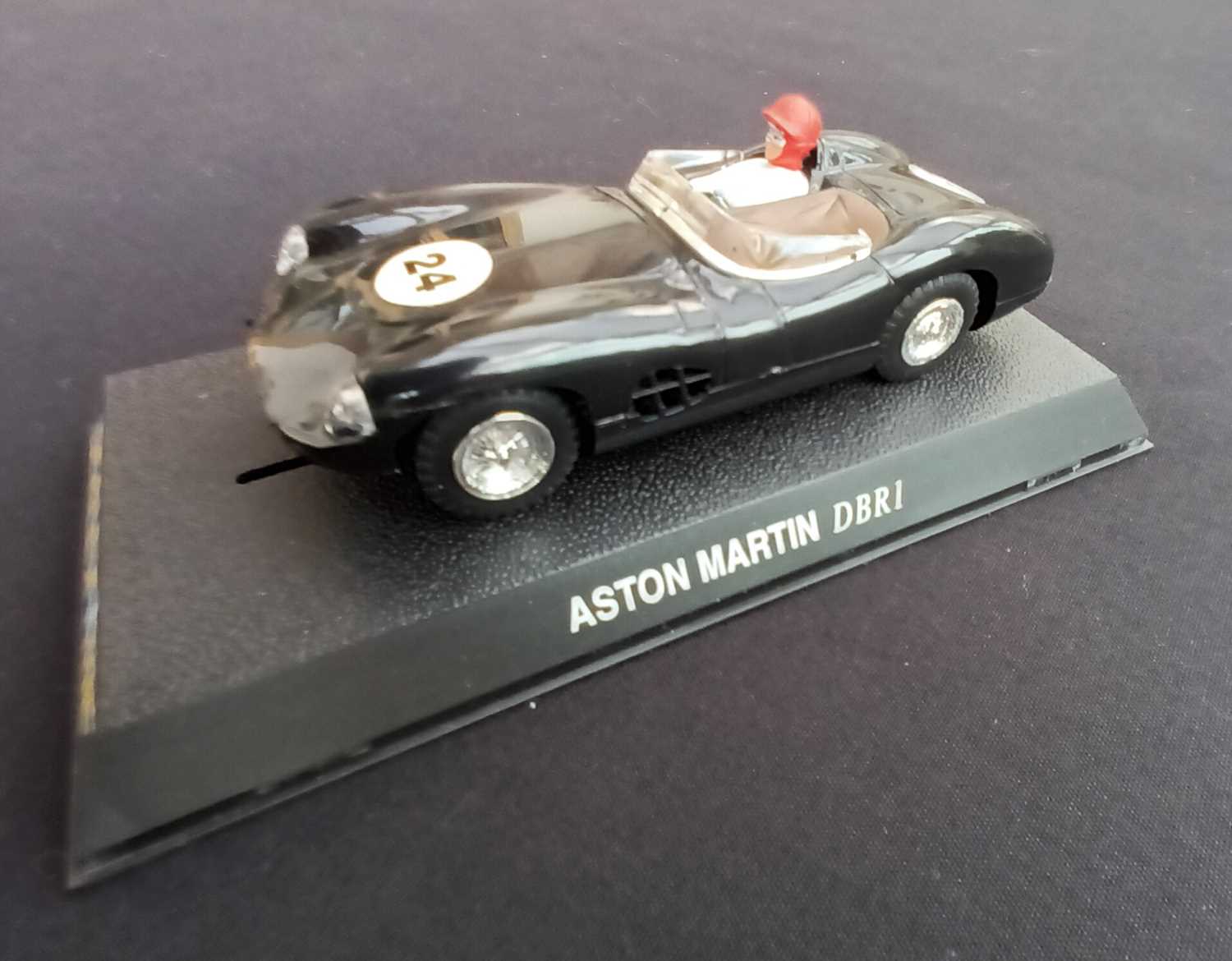 Lot Scalextric Aston Martin DBR1 finished in Black