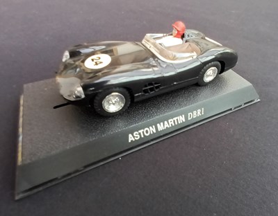 Lot Scalextric Aston Martin DBR1 finished in Black