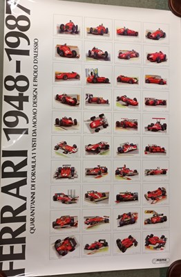 Lot Ferrari Poster