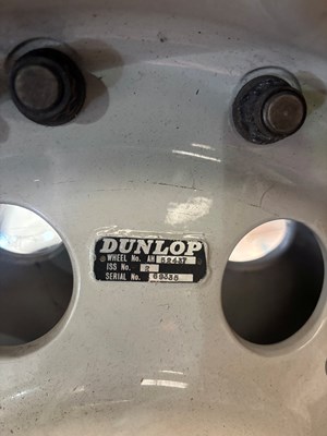 Lot Military Dunlop Aircraft Wheel & Tyre Assembly