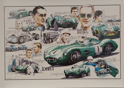 Lot Aston Martin print