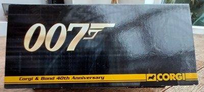 Lot Two James Bond Anniversary Aston Martin DB5 Goldfinger Model Cars